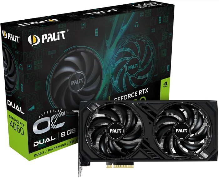 Видеокарта nVidia RTX 4060 Palit RTX