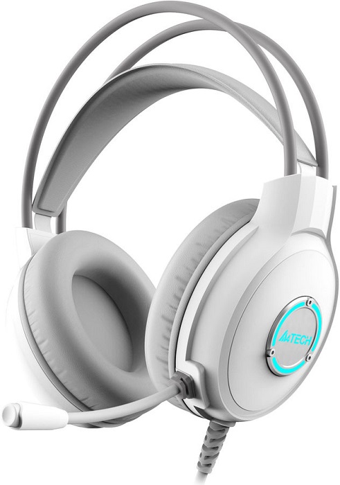 Наушники с микрофоном USB A4Tech Fstyler