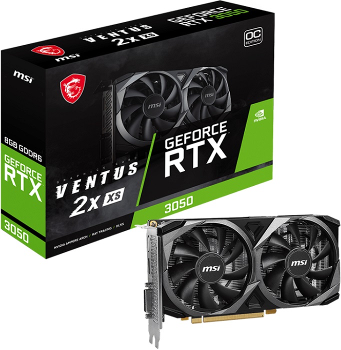 Видеокарта nVidia RTX 3050 MSI RTX