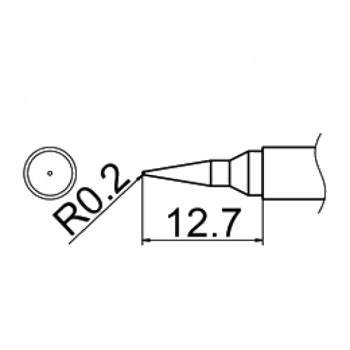 Наконечник для паяльных станций Hakko T12-IL;