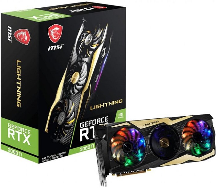 Видеокарта nVidia RTX 2080Ti MSI RTX