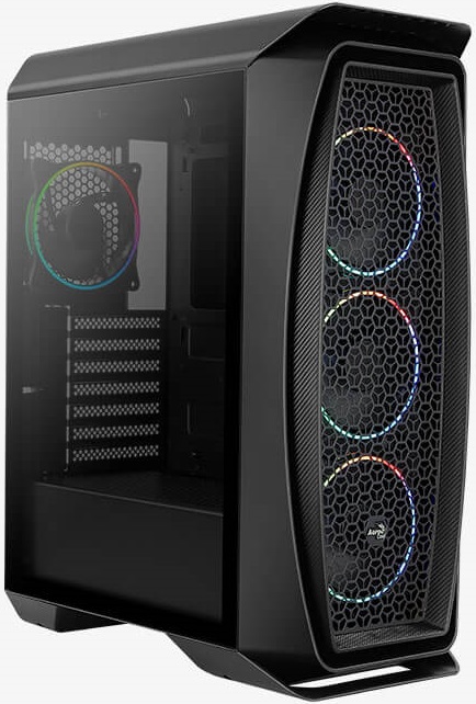 Корпус AeroCool One Eclipse-G-BK-v1 (4710562752342); ATX;