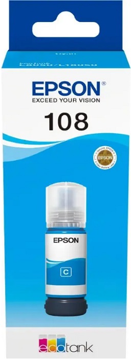 Чернила Epson 108 (C13T09C24A); для Epson