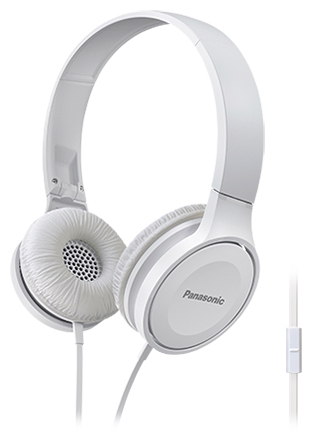 Наушники с микрофоном Panasonic RP-HF100MGCW; оголовье;