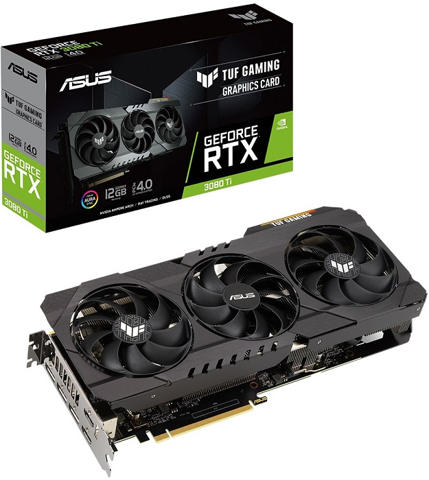 Видеокарта nVidia RTX 3080Ti Asus TUF-RTX3080TI-12G-GAMING