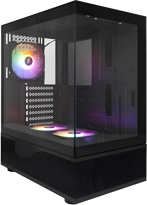 Корпус 1STPLAYER MIKU Mi7-A Black (Mi7-A-BK-2F1R-1F1);