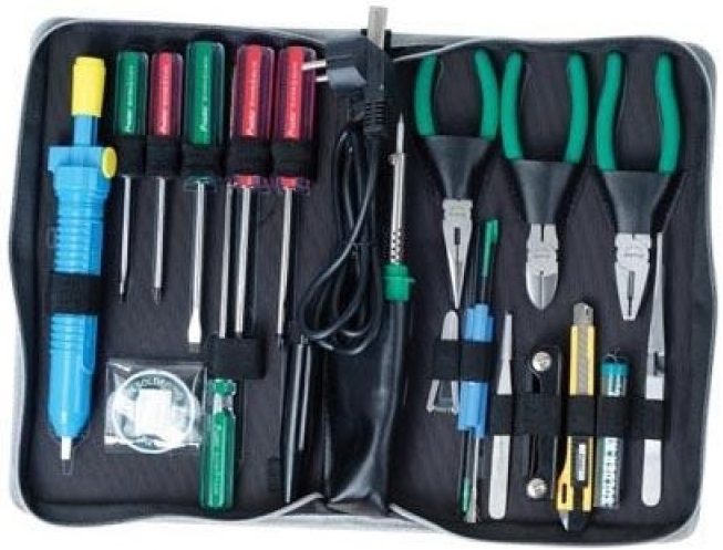 Набор инструментов ProsKit PK-2090BM; 18 инструментов;