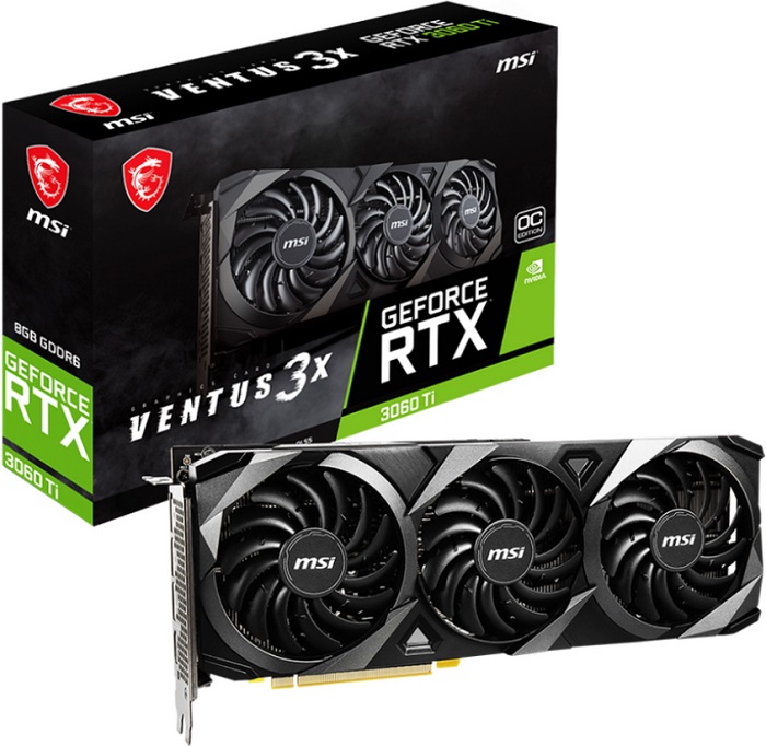 Видеокарта nVidia RTX 3060Ti MSI RTX