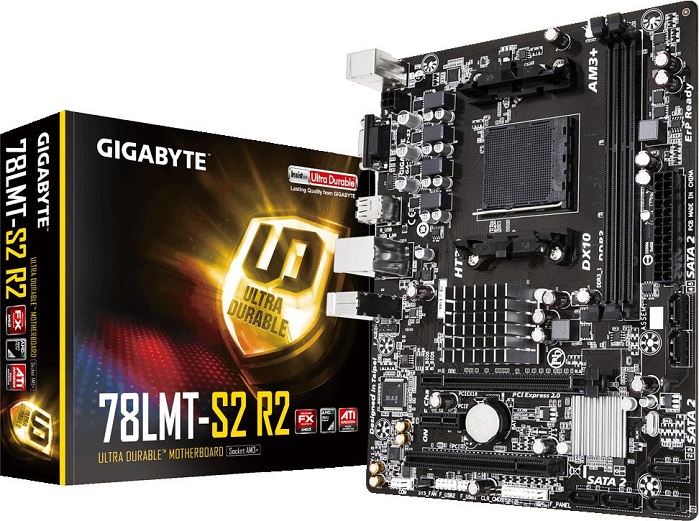 Материнская плата AMD 760G Gigabyte GA-78LMT-S2