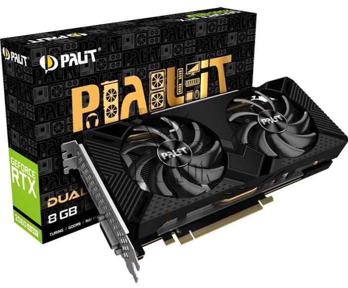 Видеокарта nVidia RTX 2060 SUPER Palit