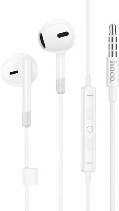 Наушники hoco M109 (6942007600224); вкладыши; белый