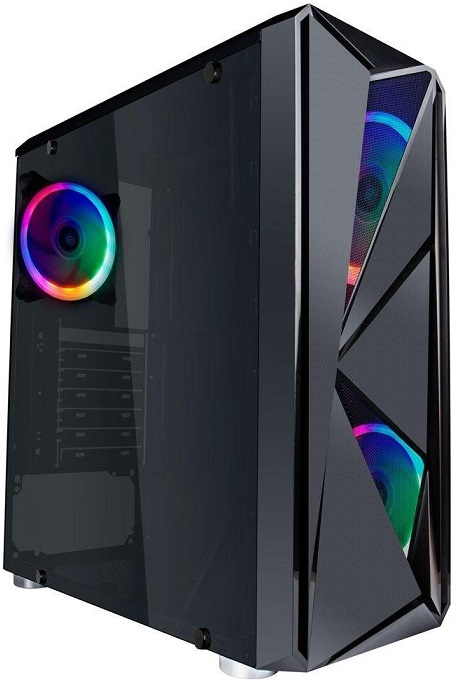Корпус 1STPLAYER FIREROSE F4 (F4-3R1); ATX;