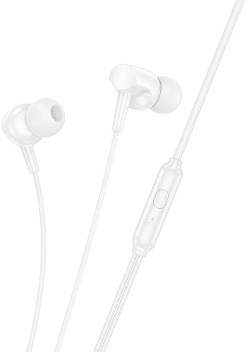 Наушники hoco M112 (6942007609708); вкладыши; белый