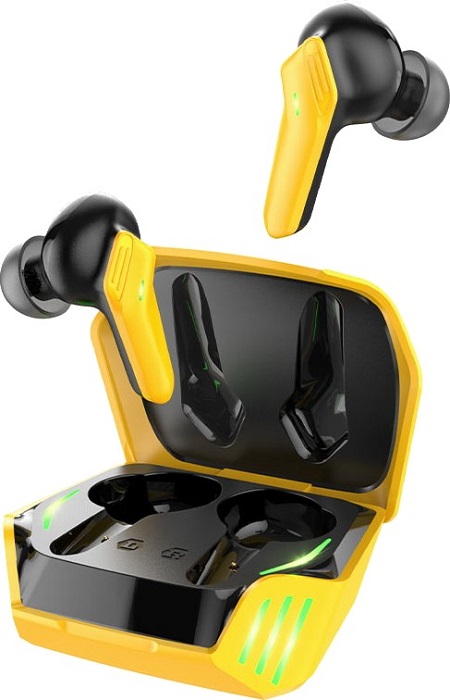 TWS-наушники hoco S21 Yelow (6931474753526); вкладыши;