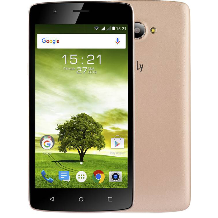 Смартфон Fly Cirrus 3 Gold (FS506);