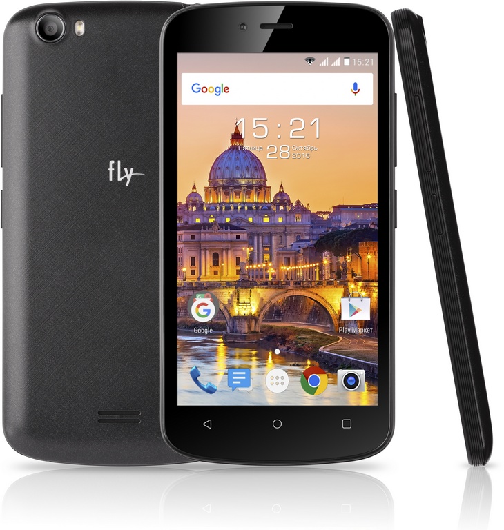 Смартфон Fly Nimbus 10 Black (FS512);