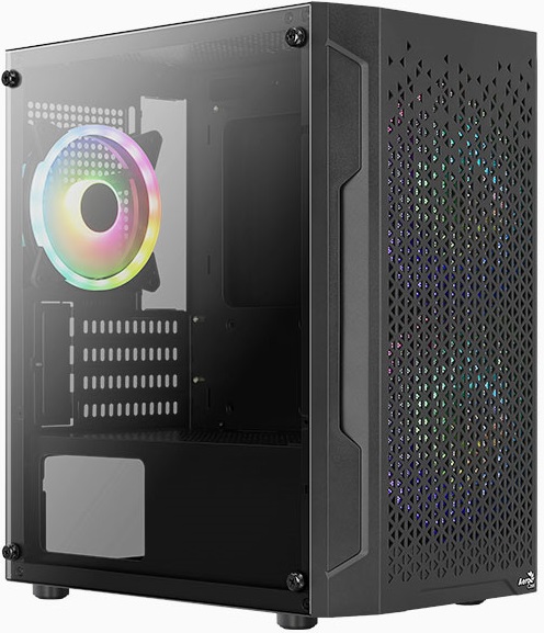 Корпус AeroCool Trinity Mini-G-BK-v2 (4710562758627); mATX;