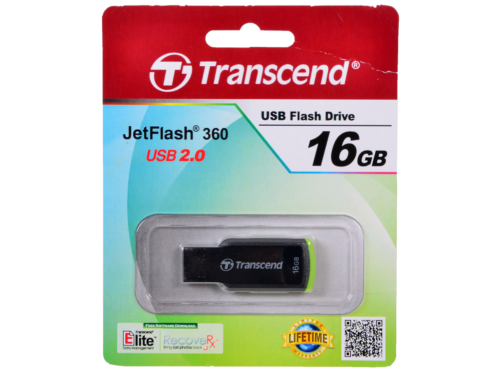 USB-флэш 16 ГБ Transcend 360 (TS16GJF360);