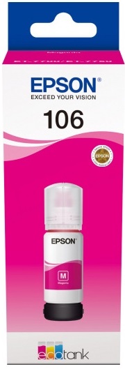 Чернила Epson 106 (C13T00R340); для Epson