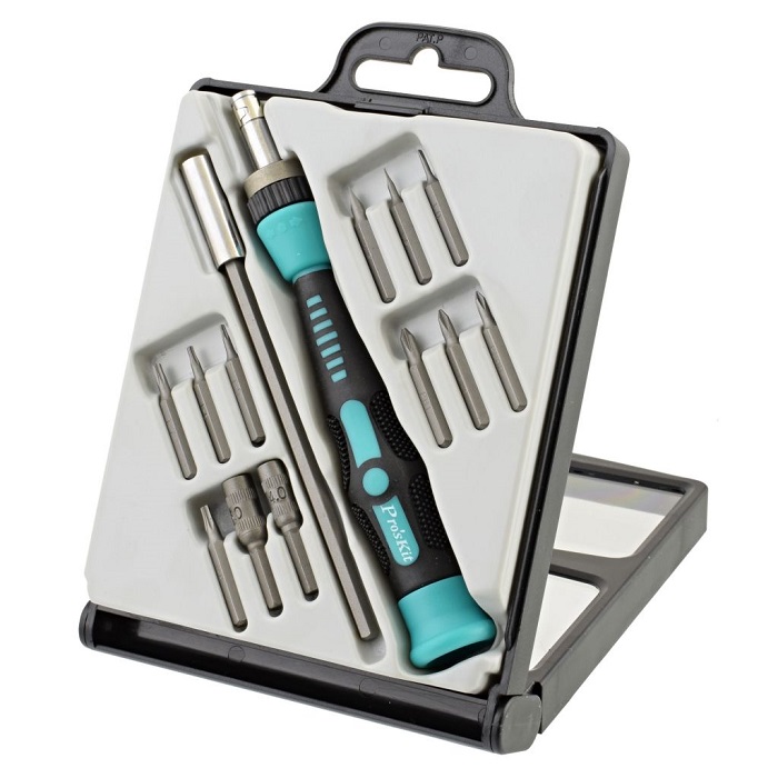 Отвертка с набором бит ProsKit SD-9312;