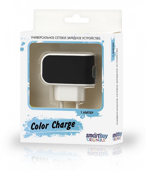 Зарядное устройство USB сетевое SmartBuy COLOR