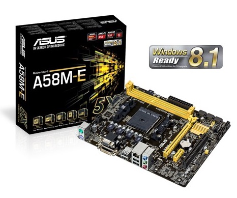 Материнская плата AMD A58 Asus A58M-E;