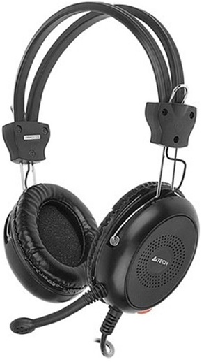 Наушники с микрофоном A4Tech HS-30; оголовье;