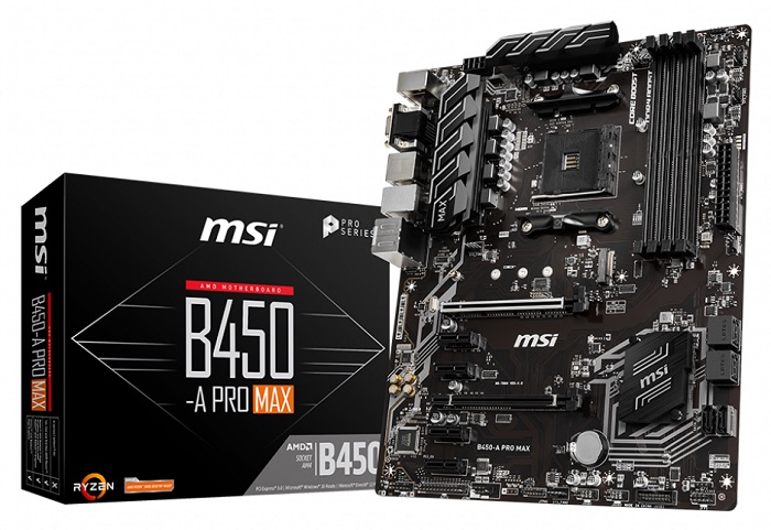 Материнская плата AMD B450 MSI B450-A