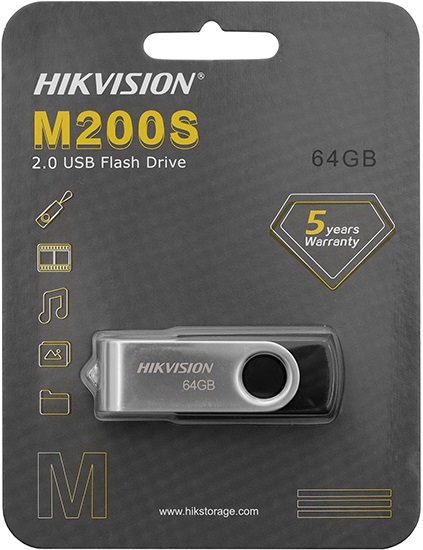 USB-флэш 64 ГБ Hikvision M200S (HS-USB-M200S/64G/U3);