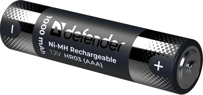 Аккумулятор AAA 1000mAh Defender HR03-2BL (56511);