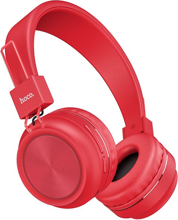 Наушники Bluetooth hoco W25 Red (6931474710079);