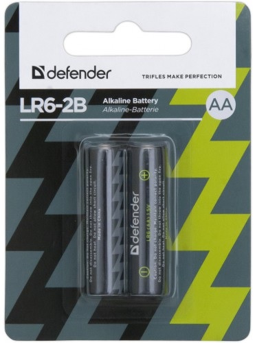 Батарейка AA Defender LR6-2B (56013); щелочная;