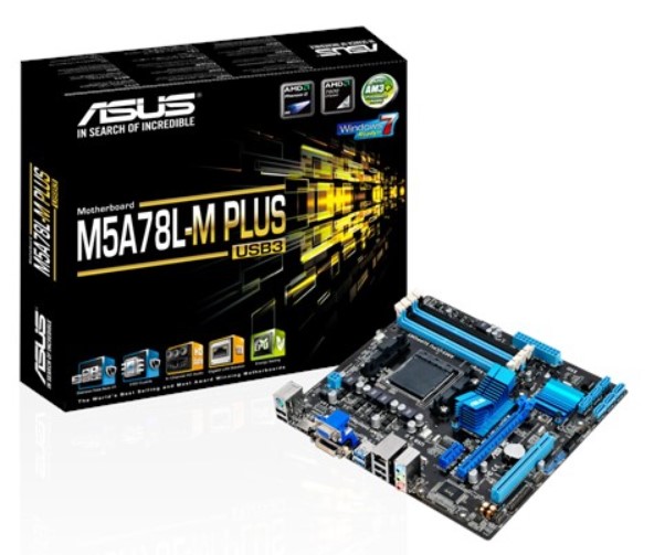 Материнская плата AMD 760G Asus M5A78L-M