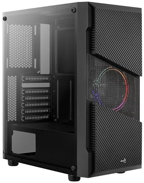 Корпус AeroCool Menace Saturn FRGB-G-BK-v1 (4710562752618);