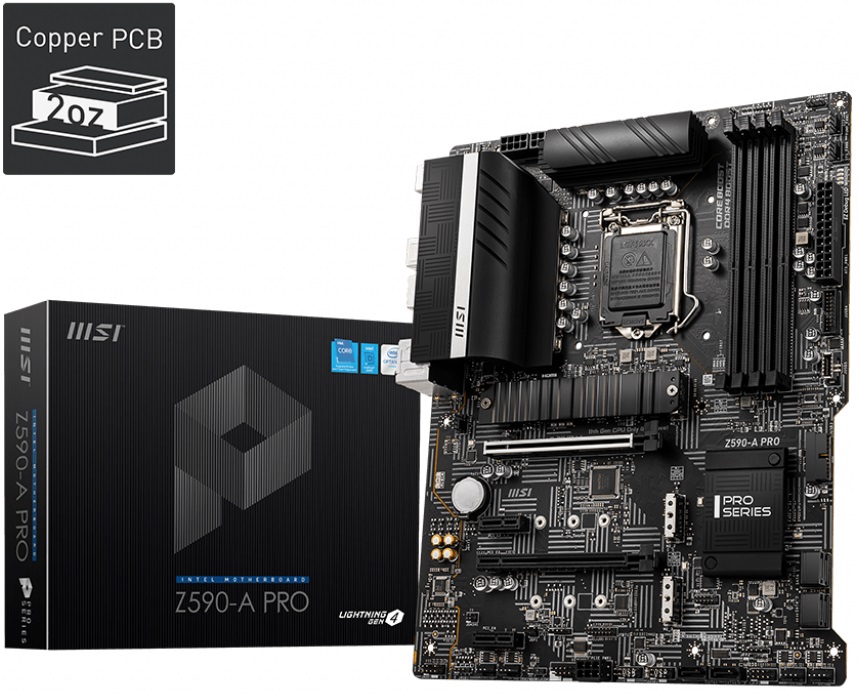 Материнская плата intel Z590 MSI Z590-A