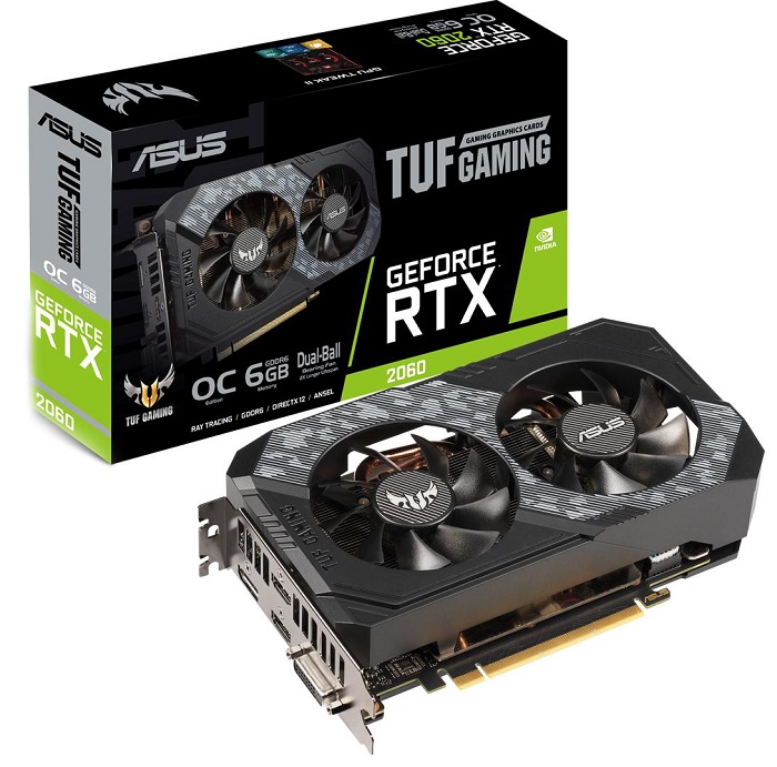Видеокарта nVidia RTX 2060 Asus TUF-RTX2060-O6G-GAMING