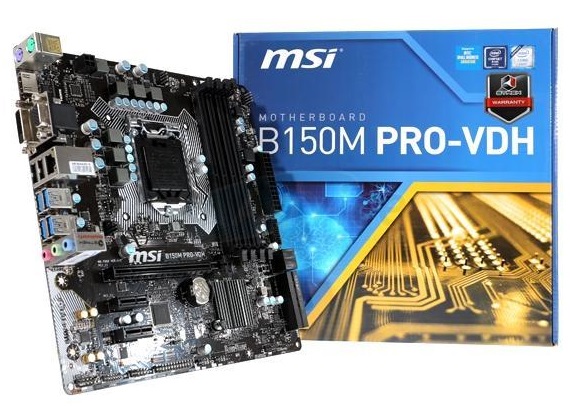 Материнская плата intel B150 MSI B150M