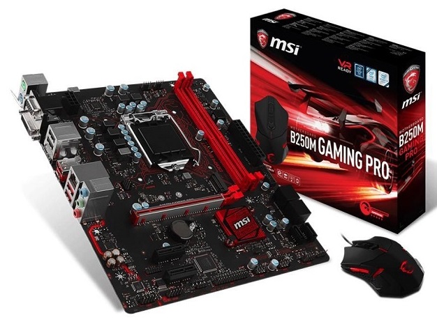 Материнская плата intel B250 MSI B250M