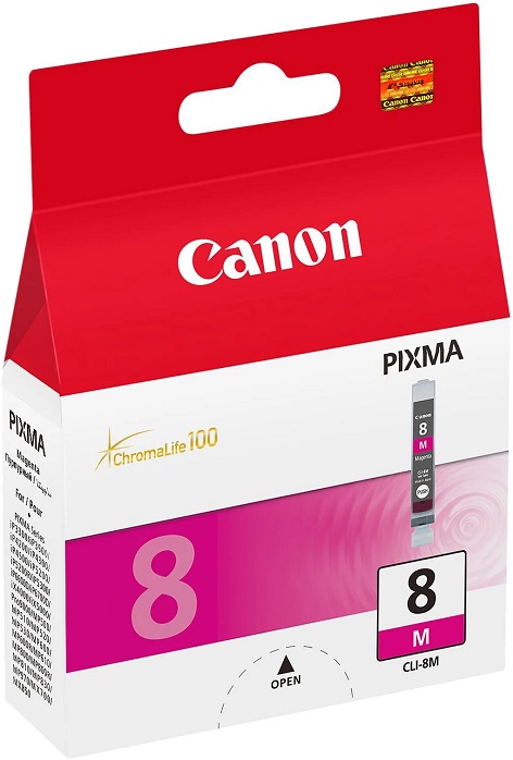 Картридж струйный Canon CLI-8 M (0622B024);