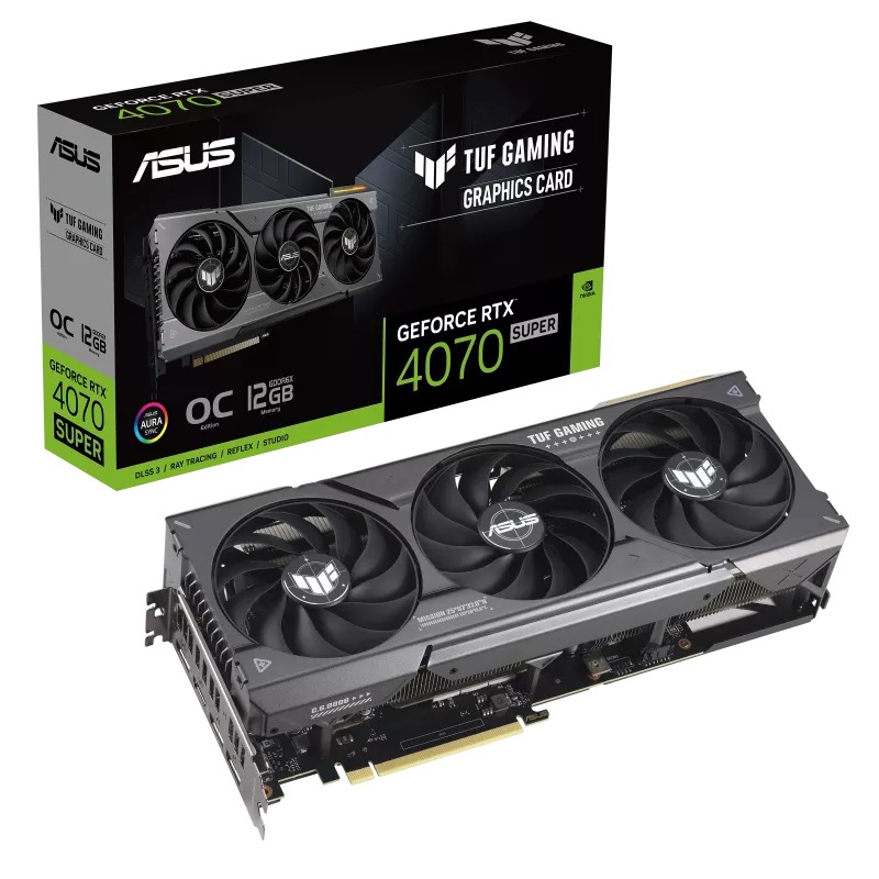 Видеокарта nVidia RTX 4070 SUPER Asus