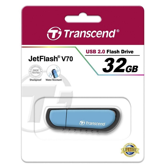 USB-флэш 32 ГБ Transcend V70 (TS32GJFV70);