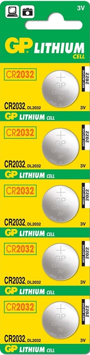 Батарейка 2032 GP (GP CR2032-2CR5); литиевая;