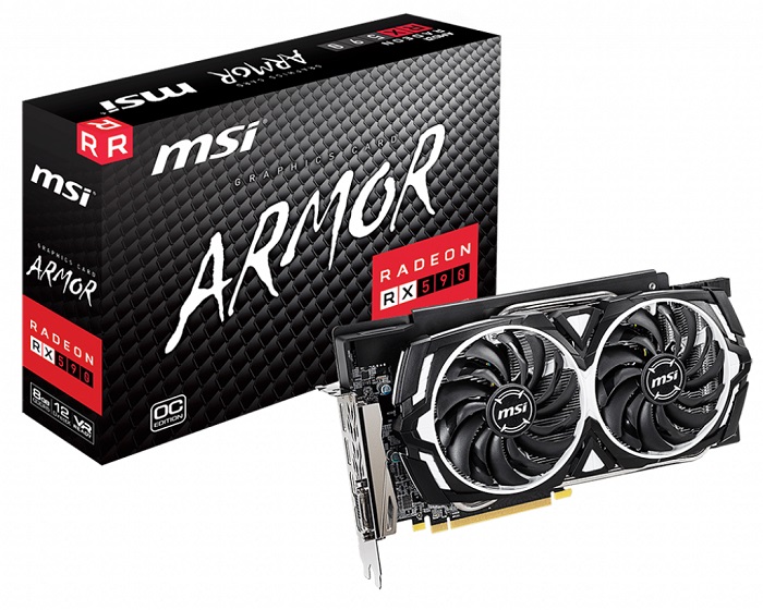 Видеокарта AMD Radeon RX 590 MSI