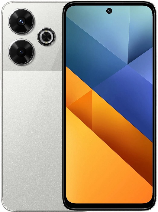 Смартфон POCO M6 8/256Гб Silver (MZB0H8IRU);