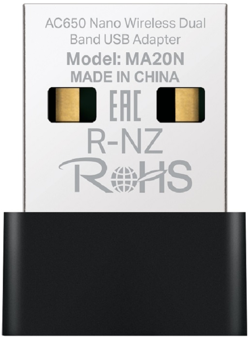 Адаптер WiFi USB Mercusys MA20N AC650