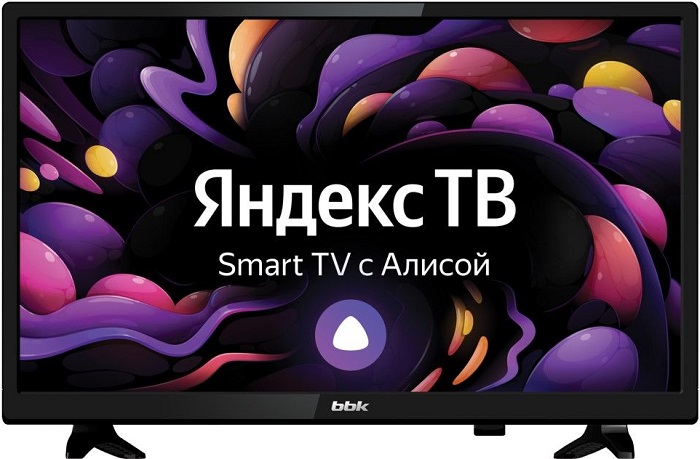 Телевизор 24" BBK 24LEX-7204/TS2C; Direct LED;