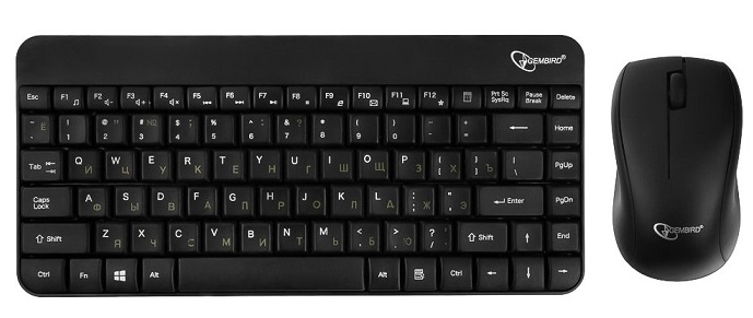 Комплект клавиатура + мышь Gembird KBS-7004;