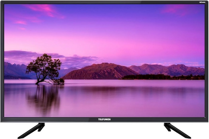 Телевизор 32" TELEFUNKEN TF-LED32S77T2\H; LED; 1366x768;