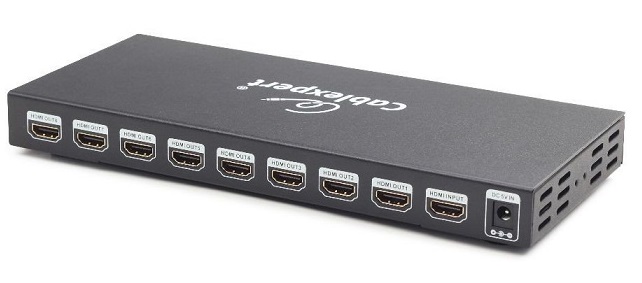 Видеосплитер HDMI Cablexpert DSP-8PH4-02; 8 портов;