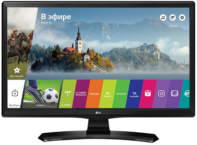 Телевизор 24" LG 24MT49S-PZ; Edge LED;